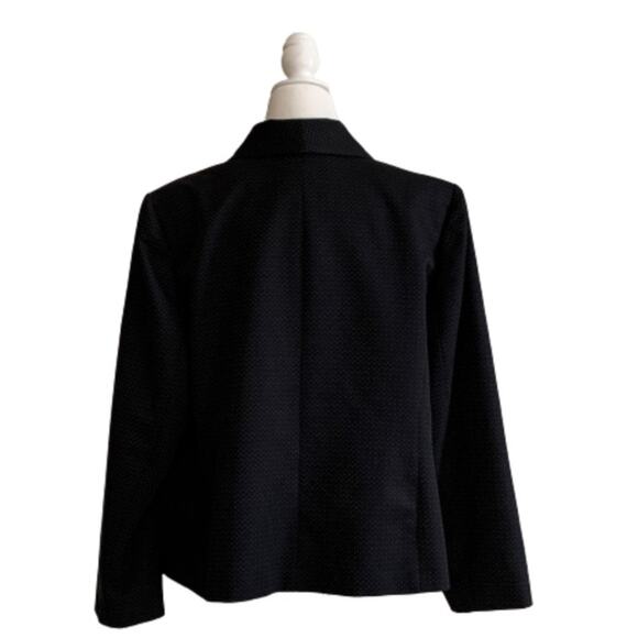 Le Suit Blazer Separates Black White Three Button Career Jacket Plus Size 18W - Picture 5 of 13